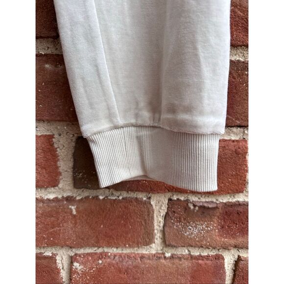 Eileen Fisher $168 Cozy Velour Knit Jogger Pants Luxury chalk Medium - Picture 6 of 10